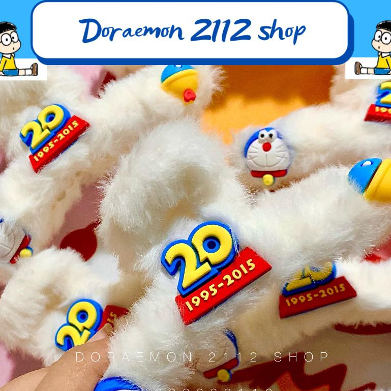 Kẹp tóc chéo Hàn Quốc mẫu Doraemon dễ thương