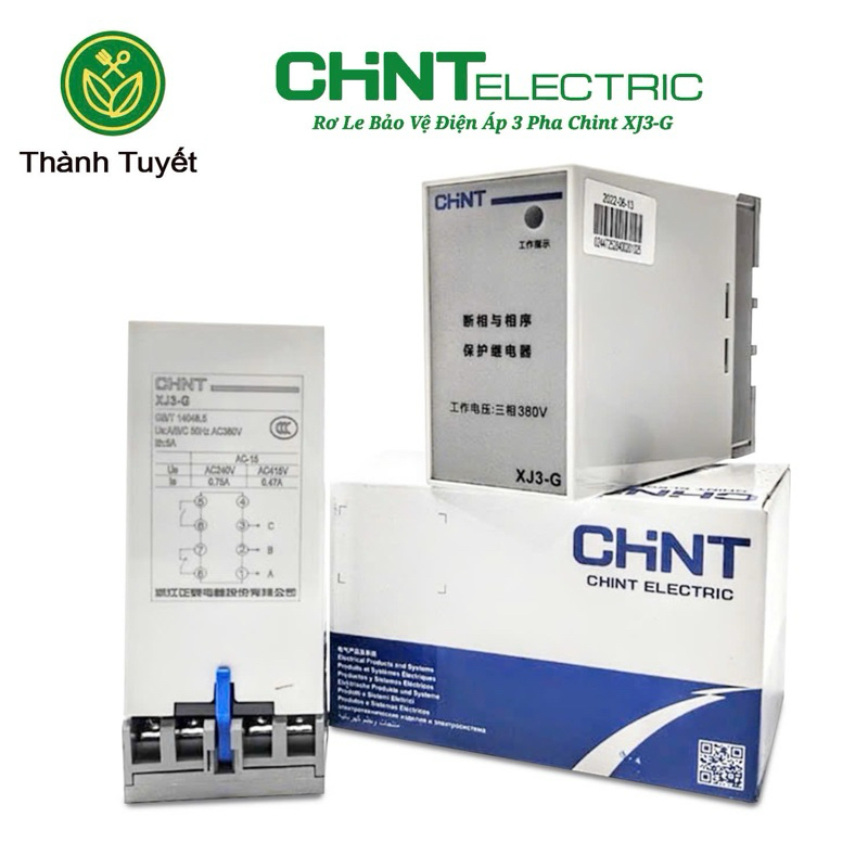 Bộ bảo vệ chống mất pha chint- XJ3-G
