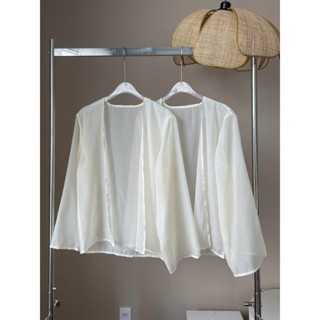 Áo khoác voan mỏng nhẹ Ảnh thật/sẵn