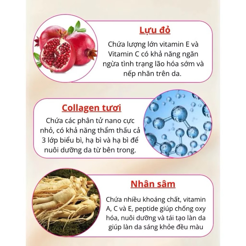Kem trẻ hóa da ngăn ngừa nếp nhăn giảm thâm nám Qingling 50g