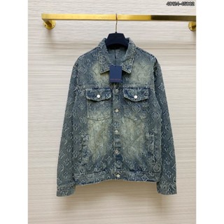  Áo khoác Nam LV họa tiết phong cách trẻ trung chất bò form chuẩn 