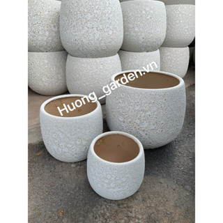Chậu sứ gốm Bát Tràng Atlantis ,hình lê, hoa văn, ( Chỉ ship hoả tốc ) trồng cây các loại cây cảnh, Cây hoa lan