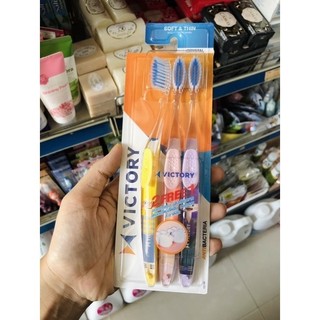 Bàn Chải Đánh Răng Siêu Mềm Mỏng Victory Crystal Soft & Thin