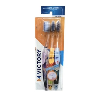 Bàn Chải Đánh Răng Siêu Mềm Mỏng Victory Crystal Soft & Thin