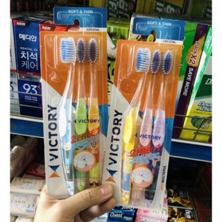 Bàn Chải Đánh Răng Siêu Mềm Mỏng Victory Crystal Soft & Thin