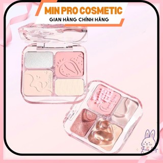 Phấn Má Hồng VEECCI Bắt Sáng 4 In 1 Sắc Tông Nude Tự Nhiên 9g