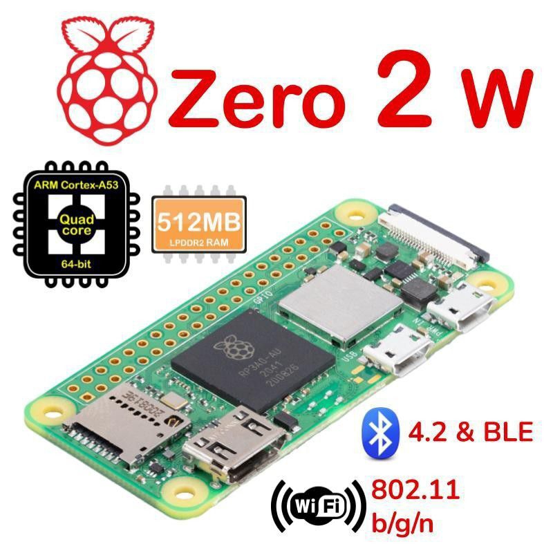 Raspberry pi zero 2w