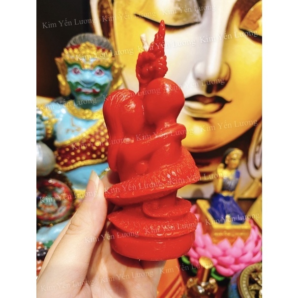 🎀 Nến Inkoo Rắn Naga Chùa Wattraimit Thái Lan  🎀