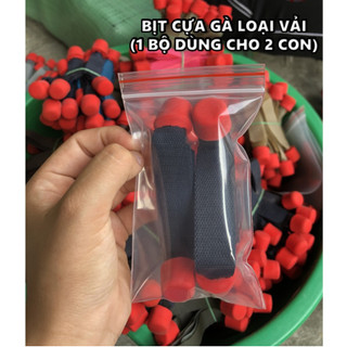 Bịt Cựa Gà Nòi, Gà Tre Loại Vải (1 Bộ Dùng Cho 2 Con)