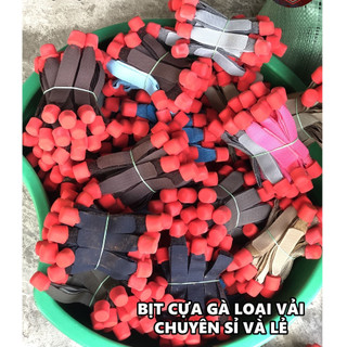 Bịt Cựa Gà Nòi, Gà Tre Loại Vải (1 Bộ Dùng Cho 2 Con)