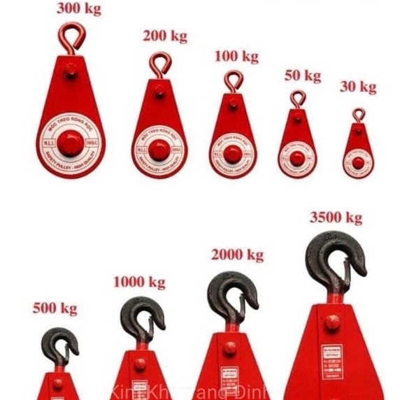 Ròng rọc treo hàng đủ số