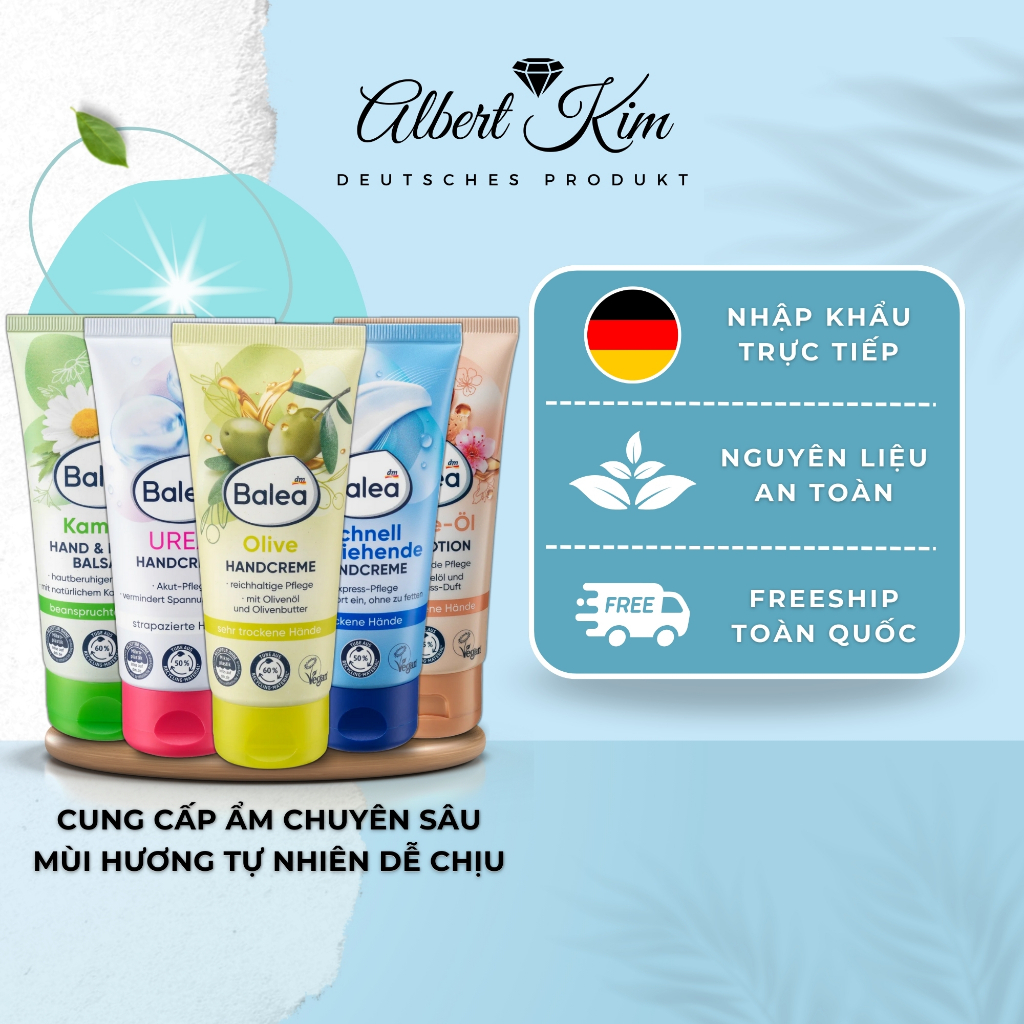 [ Hàng Đức ] Kem dưỡng da tay Balea Đức - 100ml