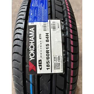 Lốp 185/60R15 Yokohama E70B Thai Lan Date 2024 1350k