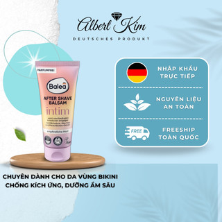    Hàng Đức   Kem dưỡng sau cạo wax nội địa Đức - Balea dành riêng cho vùng Bikini vùng da nhạy cảm 
