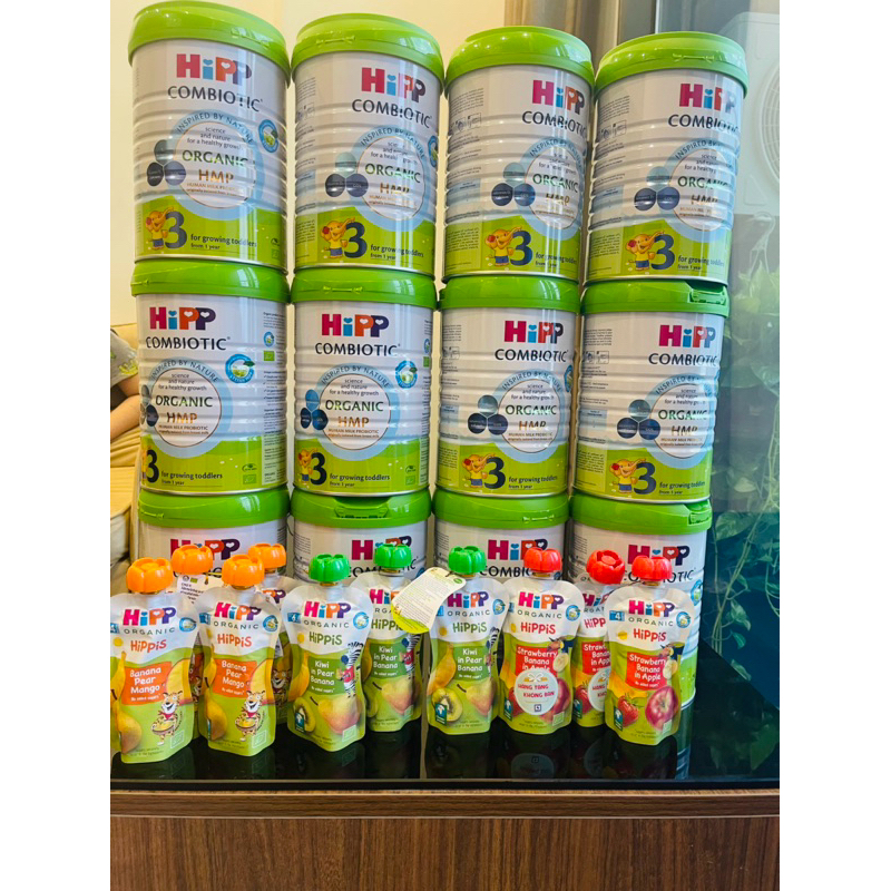 Sữa bột công thức HiPP 3 Organic Combiotic 800g hỗ trợ tiêu hóa và tăng chiều cao dành cho trẻ nhỏ