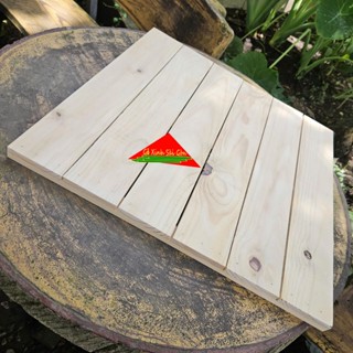 Tấm pallet gỗ thông vuông 30cm-40cm-50cm- 60cm x cao 2.5cm dùng lót sàn, lót nền, kê đồ, chống trơn trượt,làm ghế