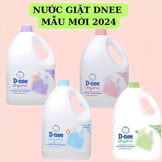  Can Nước giặt quần áo em bé Dnee 3000ml -  Chính hãng Công ty Đại Thịnh chuẩn thái 