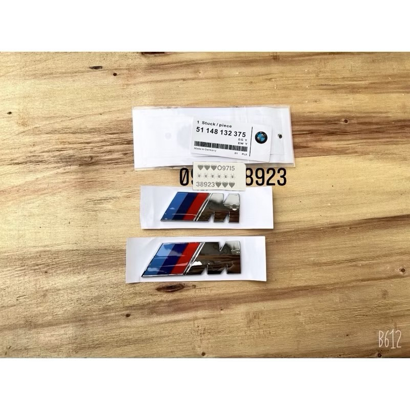 TEM DÁN CHỮ M DÁN XE BMW HÀNG CAO CẤP CÓ TEM HÃNG