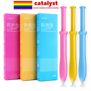  Gel Bôi Trơn JOKER Dạng Ống Bút Pump Trực Tiếp Vào Vùng Nhạy Cảm Hậu Môn Hộp 3 Ống 12 Ống Sử Dụng Tiện Lợi Kín Đáo 