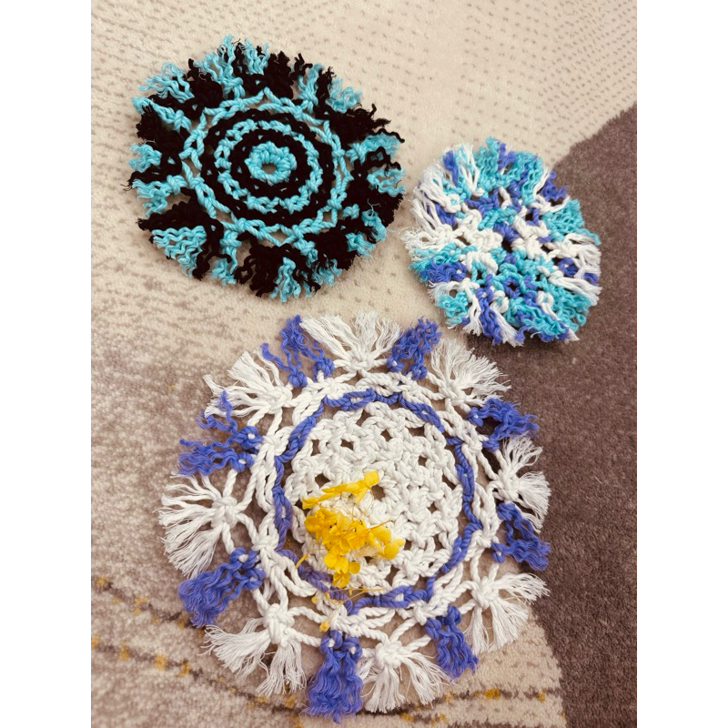 ĐẾ LÓT LY THỦ CÔNG MACRAME / KEYLA HANDMADE COASTER