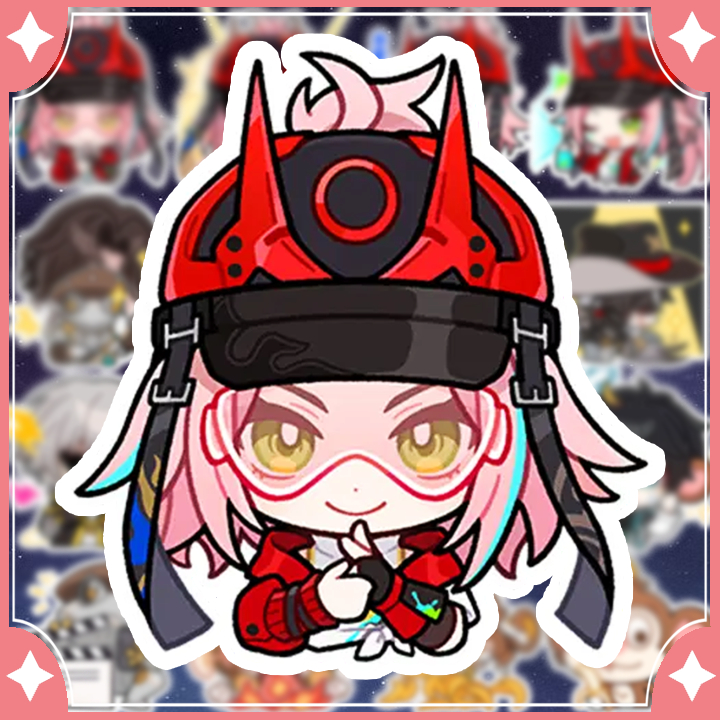 [Honkai Star Rail] Sticker Rappa, Mr.Reca, Robin, Boothill, Dan Heng, Caelus và Stelle