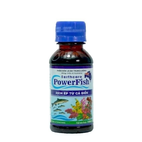 Dịch Cá POWERFISH Ép Từ Cá Biển 100% Dinh Dưỡng Cho Cây Trồng Chai 100ml