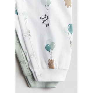 Set 2 body dài pyjama cho bé HM auth