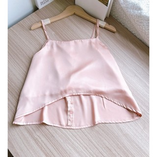 ÁO 2 DÂY NỮ Croptop- áo 2 dây lụa dáng ngắn - hàng thiết kế