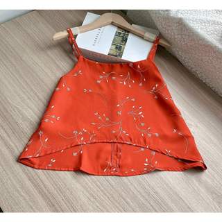 ÁO 2 DÂY NỮ Croptop- áo 2 dây lụa dáng ngắn - hàng thiết kế