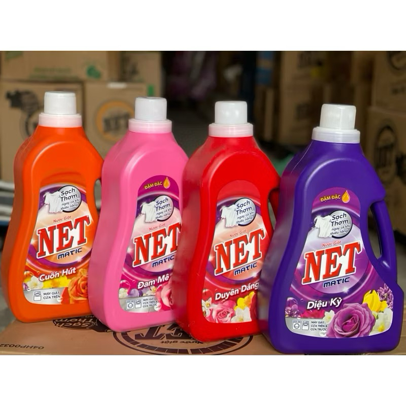 Nước Giặt NET MATIC 3.3Kg Đủ Màu