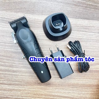 ✅Kemei Tông Đơ Cắt Tóc Cao Cấp 2296 Pin Li-ion 2500mAh Công Suất 10W Lưỡi Thép Cacbon Sắc Bén Thời Gian Sử Dụng 350 Phút