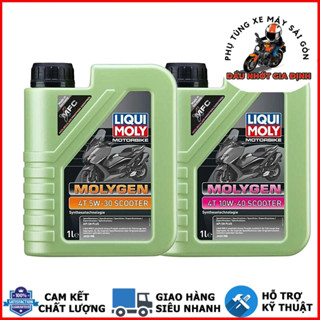 Nhớt Liqui Molygen 5W30/10W40 Scooter dành riêng cho xe ga - Nhập khẩu Đức