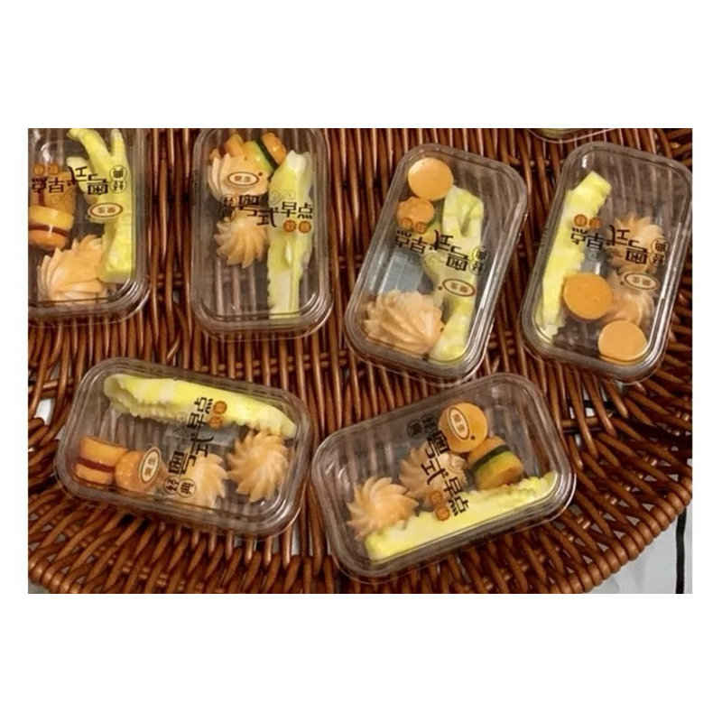 kẹo dẻo chân gà mix kẹo hambuger (1hộp)