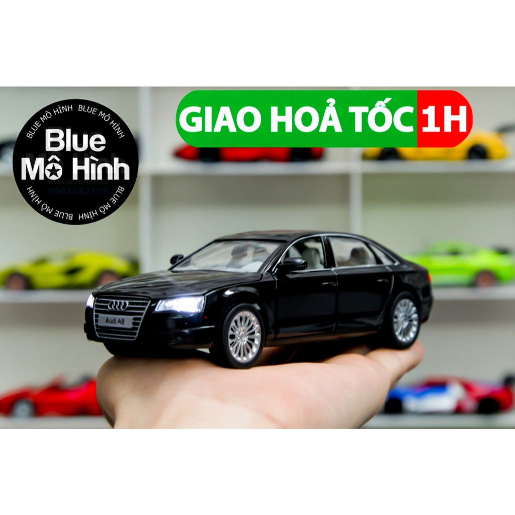 Xe mô hình Audi A8 tỷ lệ 1:32