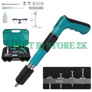  Máy bắn đinh súng bắn đinh hạt nổ chuyên bắn bê tông sắt gỗ an toàn TẶNG KÈM 50 ĐINH FULL PHỤ KIỆN HỘP 