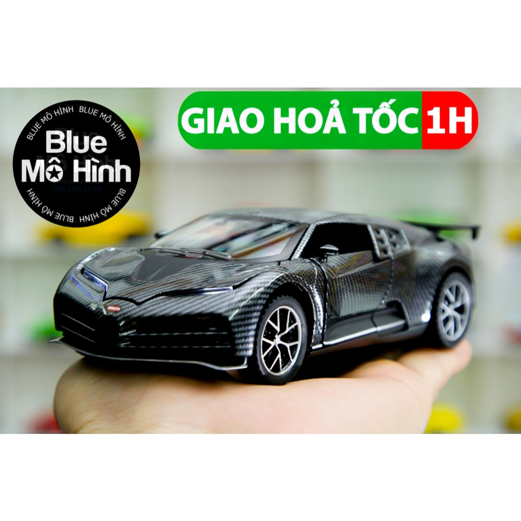 Xe mô hình Bugatti Centodieci 1:32 - Carbon