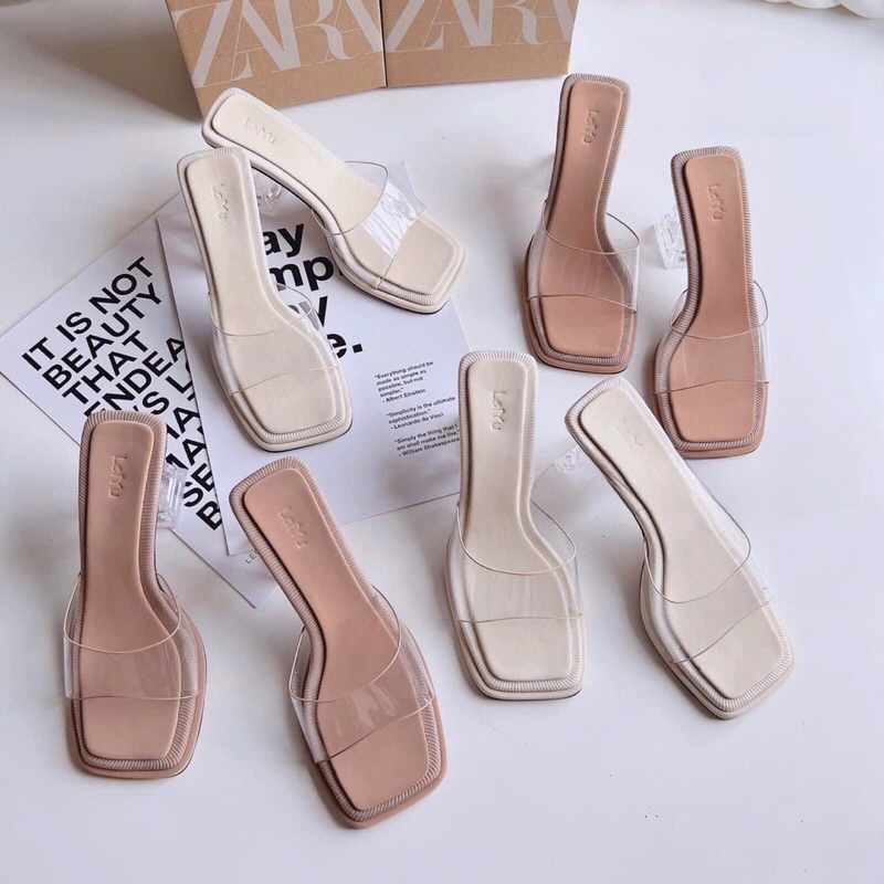 DÉP CAO GÓT QUAI MICA ĐẾ TRONG 7P