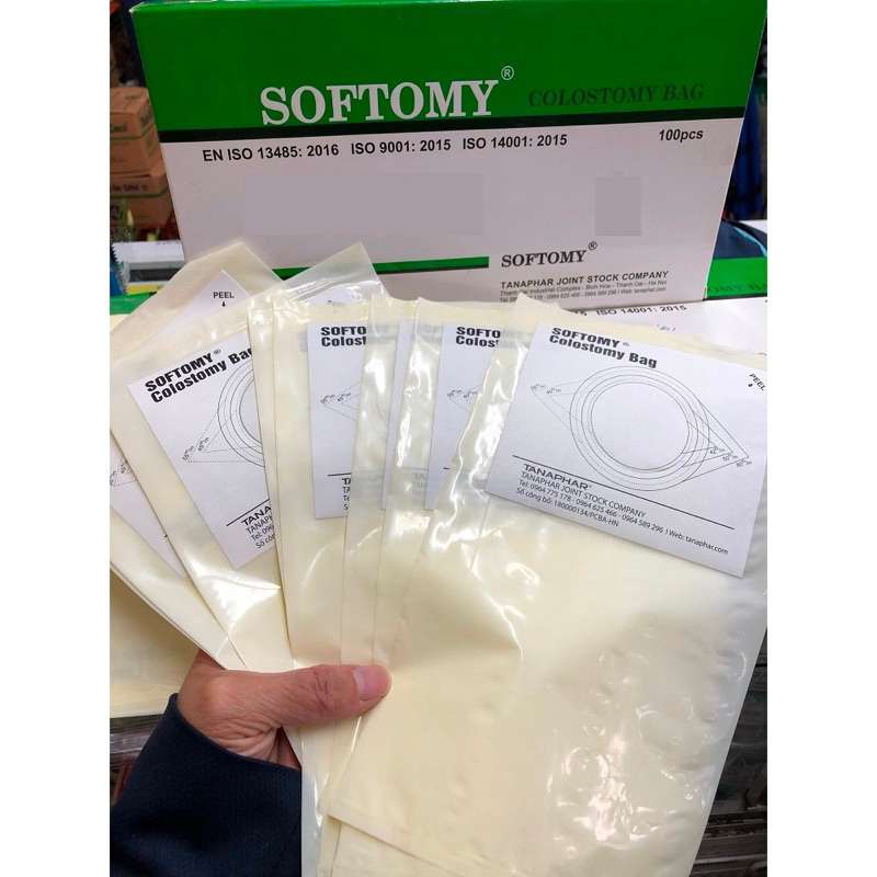 ❤ Túi hậu môn nhân tạo một mảnh softomy,túi chứa đựng phân hậu môn nhân tạo 1 một mảnh cho người lớn