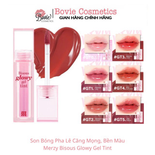 Son Bóng Pha Lê Căng Mọng, Bền Màu Merzy Bisous Glowy Gel Tint