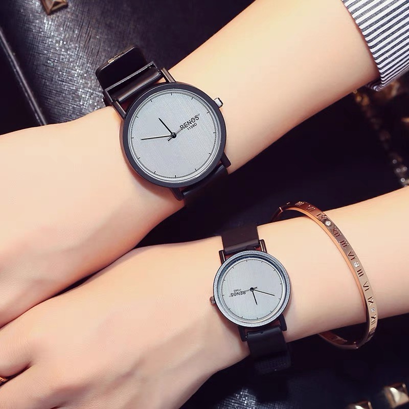 Đồng Hồ Nam Nữ Dây Cao Su Mịn, Thiết Kế Khỏe Khoắn, Năng Đông - DELI 3809