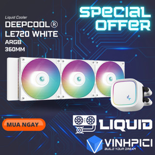 Tản nhiệt nước CPU Deepcool LE720 WHITE [NEW]