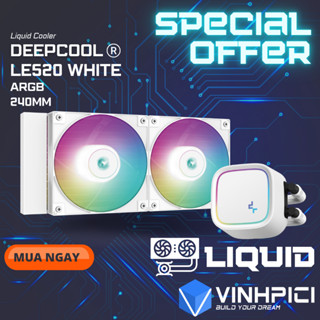 Tản nhiệt nước CPU Deepcool LE520 WHITE [NEW]