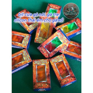 Bịt Cựa Gà Nòi Silicon Thái Lan (1 Bộ Cho 2 Con)