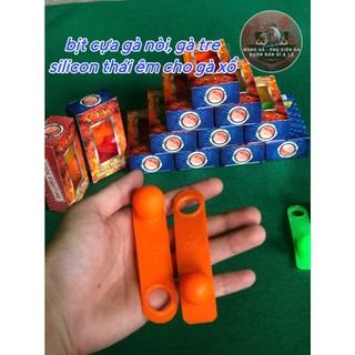 Bịt Cựa Gà Nòi Silicon Thái Lan (1 Bộ Cho 2 Con)