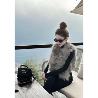  Áo Ghile Lông 2 lớp QC Áo Khoác cao cấp Áo lông Ghile Áo Khoác Lông hàng QC cực xinh Sang chảnh 