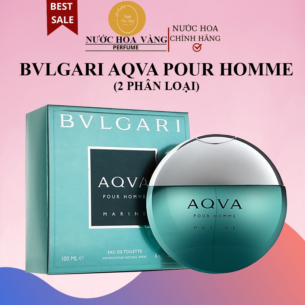 NƯỚC HOA NAM BV.LGARI AQVA POUR HOMME MARINE - 100ML