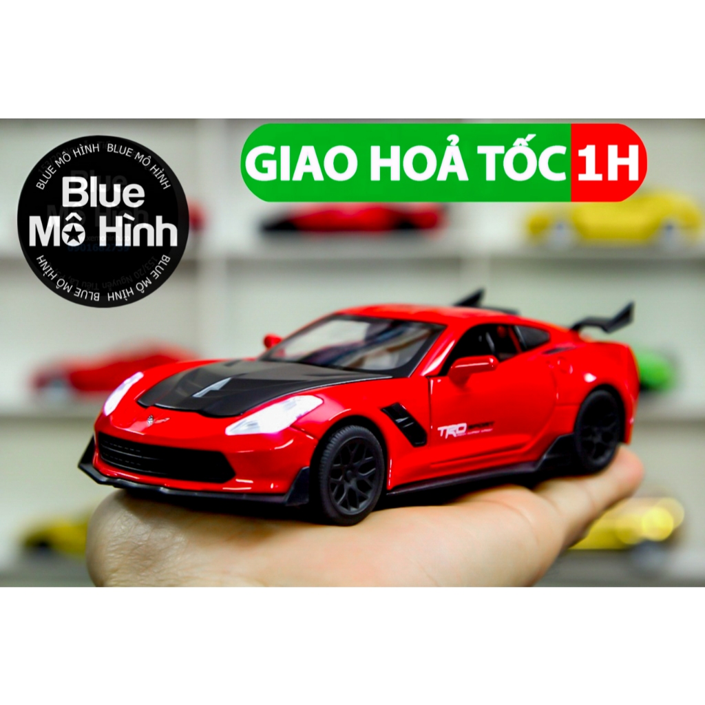 Xe mô hình Chevrolet Corvette 1:32