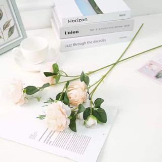 Hoa lụa mẫu đơn,hoa cắm trang trí phòng, chụp ảnh