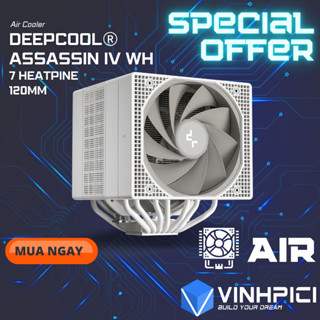 Tản nhiệt khí CPU DEEPCOOL ASSASSIN IV WHITE [NEW]