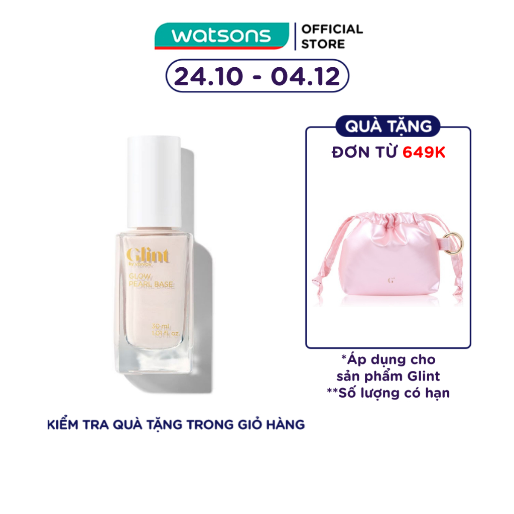 Kem Lót Glint By Vdivov Glow Pearl Base 30ml